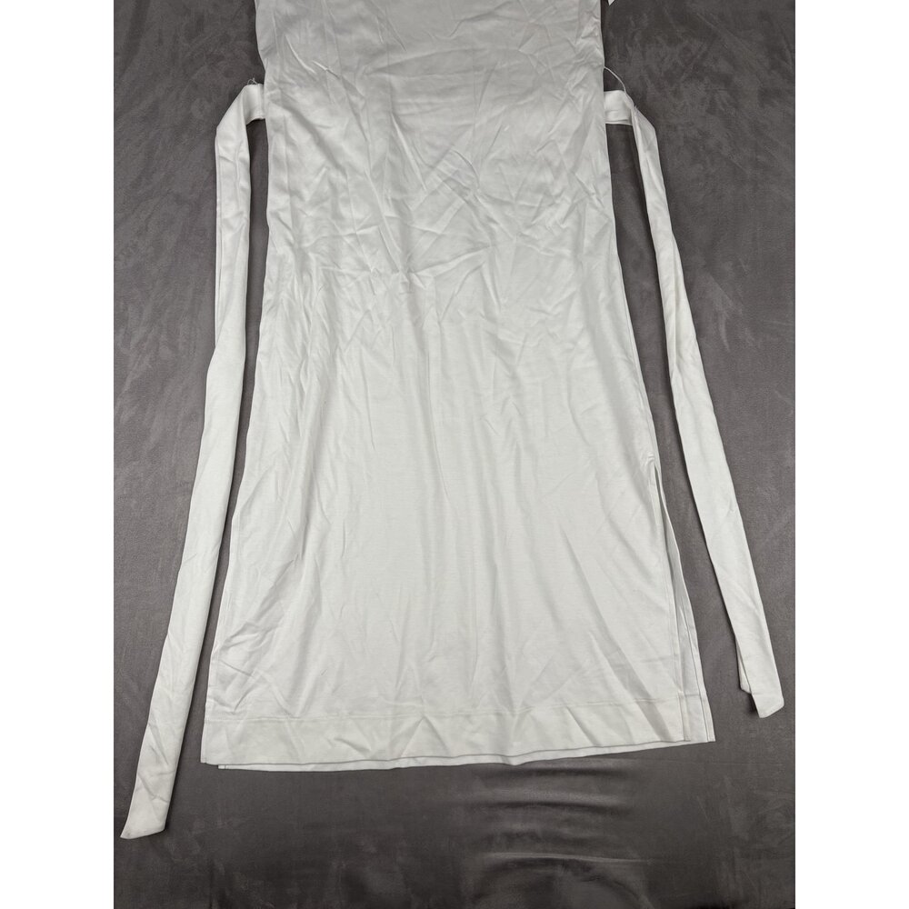Vince Sleeveless Maxi Dress‎ Square Neck Tie Waist Size M - Picture 7 of 10